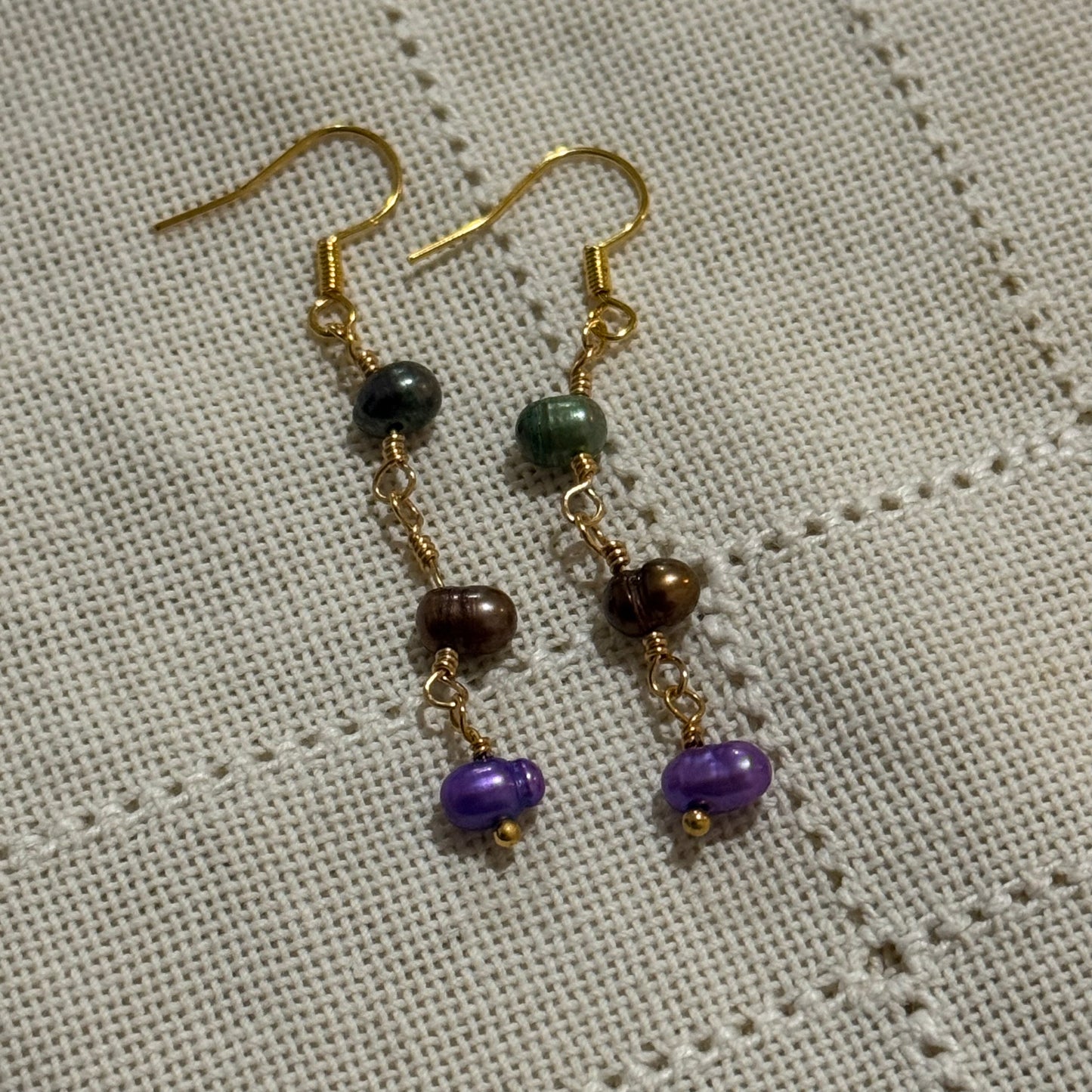 Cascade Pearl Shore Earrings