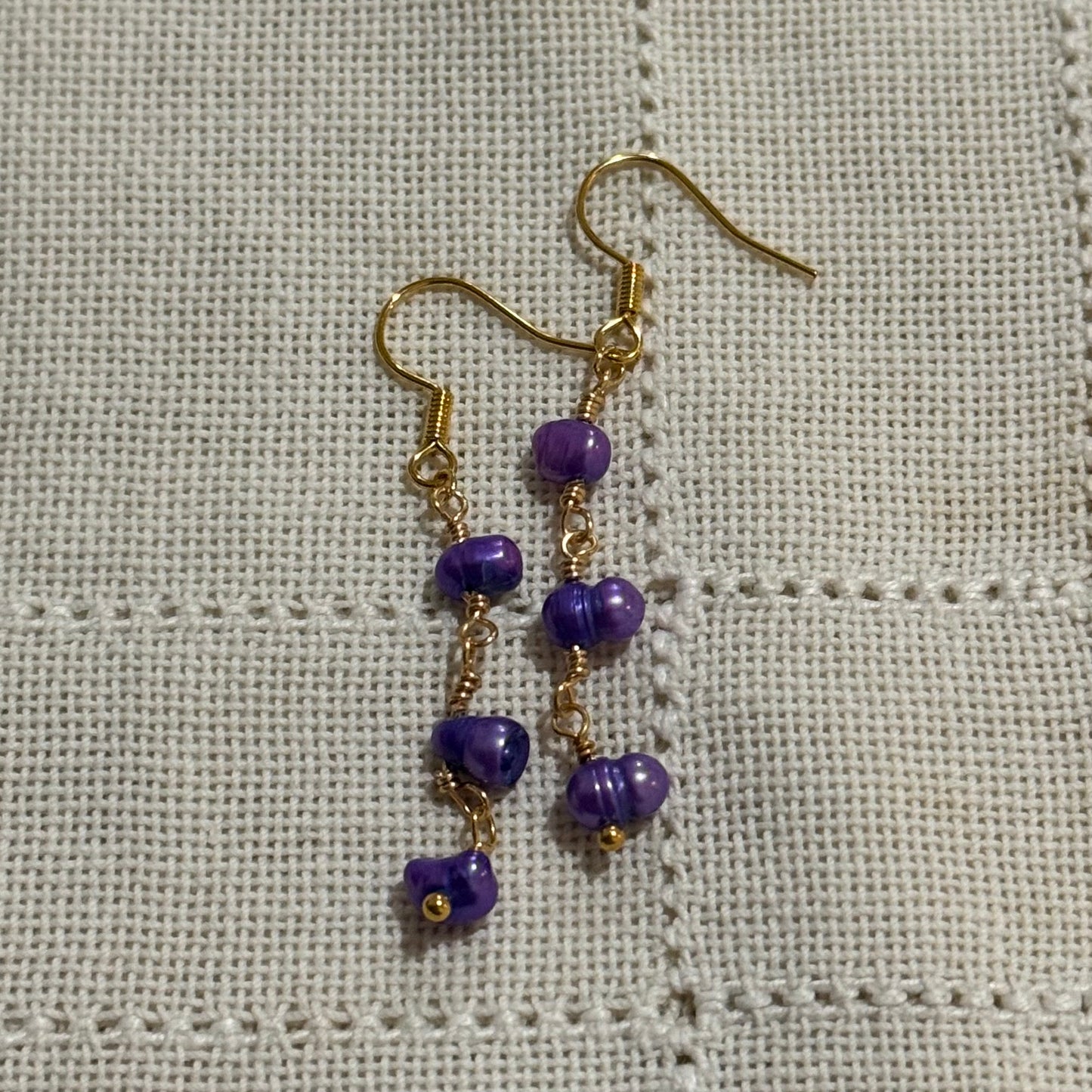 Cascade Pearl Shore Earrings